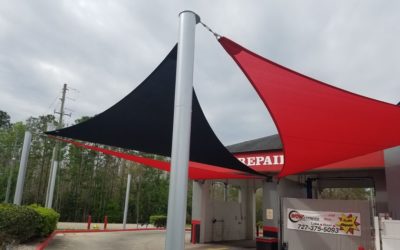 Shade Structures for a Car Wash