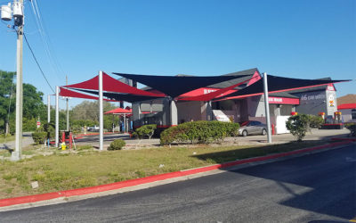 Car Wash Shade Structures