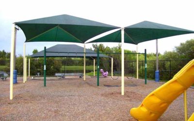 Commercial Fabric Shade Canopy